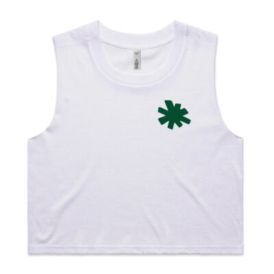 Conscious Combat Crop Singlet Forrest Thumbnail