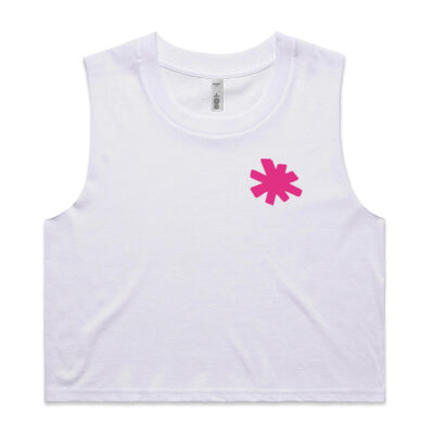 Conscious Combat Crop Singlet Hibiscus Thumbnail
