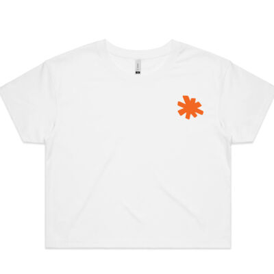 Conscious Combat Crop Orange Thumbnail